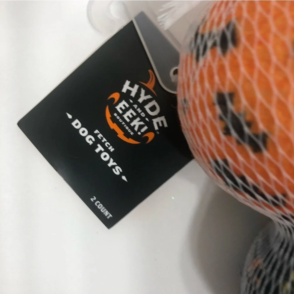 Halloween “Fetch” Dog Toys - 2 pack - NWT